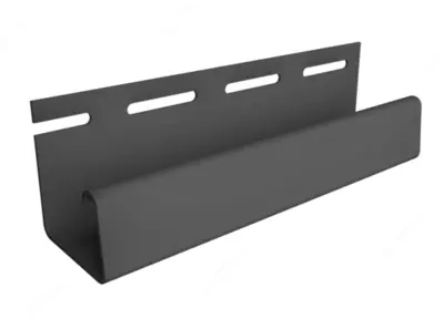 Профиль J26 "DÖCKE" (3 м) Графитовый