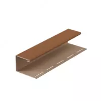 Профиль J30 "DÖCKE" (3 м) Каштановый