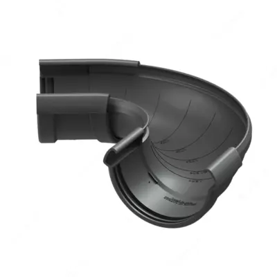 Регулируемый угол желоба LUX Docke (графит)