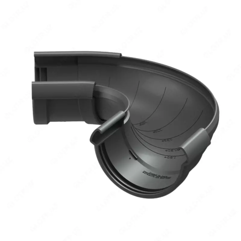 Регулируемый угол желоба LUX Docke (графит)