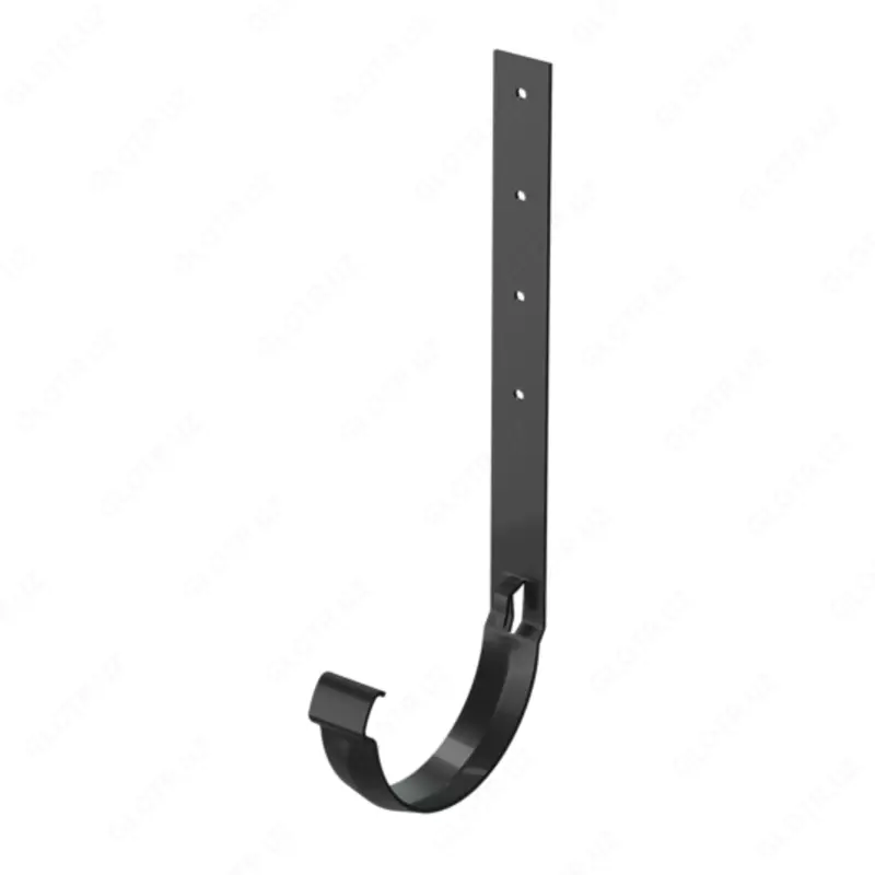 Кронштейн желоба металлический Lux (карбон)