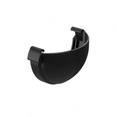 Заглушка желоба Lux — герметичность и защита от перелива (карбон)