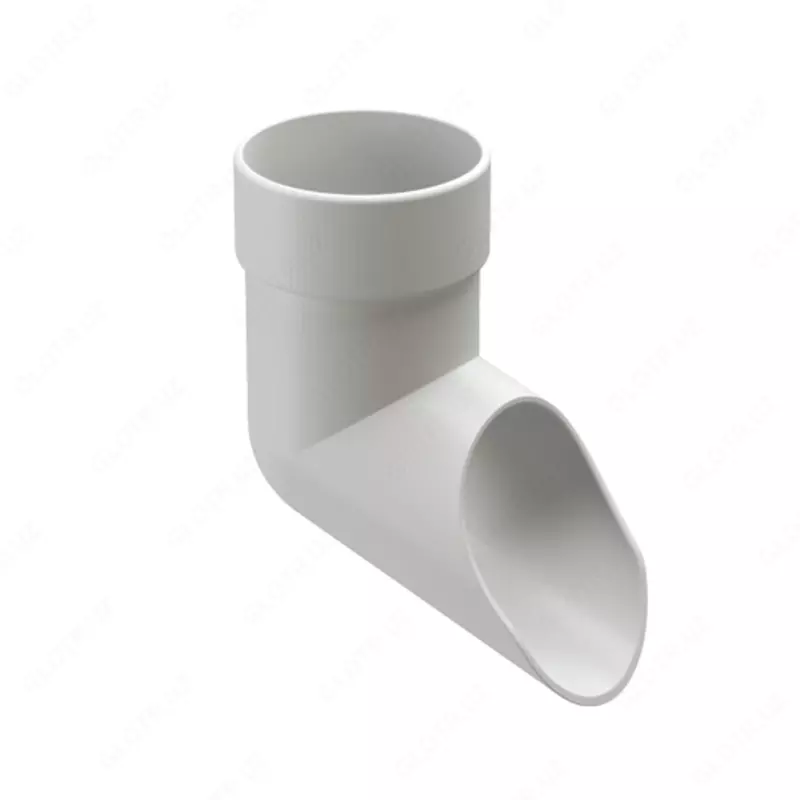 Наконечник водосточной трубы LUX, Пломбир