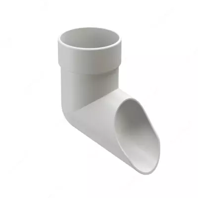 Наконечник водосточной трубы LUX, Пломбир