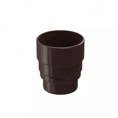 Переходник для водостока Docke LUX/PREMIUM, цвет «Шоколад»