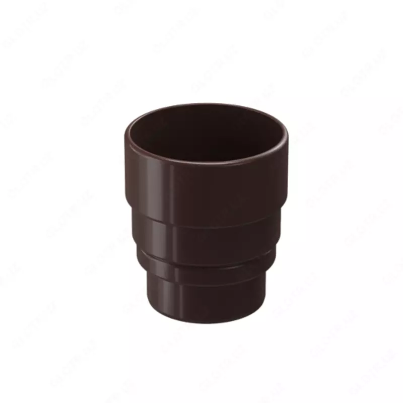 Переходник для водостока Docke LUX/PREMIUM, цвет «Шоколад»