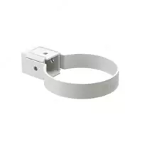 Универсальный хомут для водосточной трубы Standard (Белый)