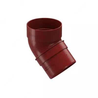 Колено водосточное 45˚ Docke Standard (Карсный) Колено водосточное 45˚ Docke Standard (Карсный)