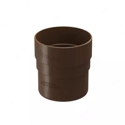 Муфта соединительная для водостока Docke Standard, светло-коричневый