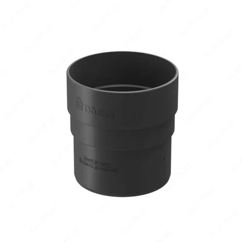 Муфта соединительная для водостока Docke Standard, серый