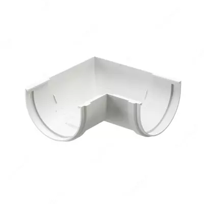 Универсальный угол желоба 90° Docke Standard (белый)