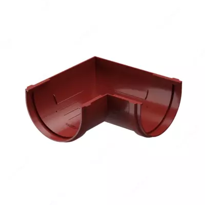 Универсальный угол желоба 90° Docke Standard (красный)