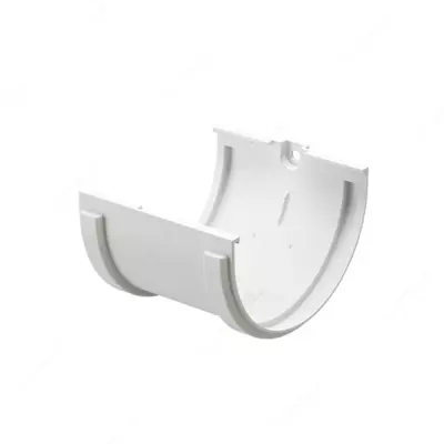 Соединитель желобов Docke Standard (белый)