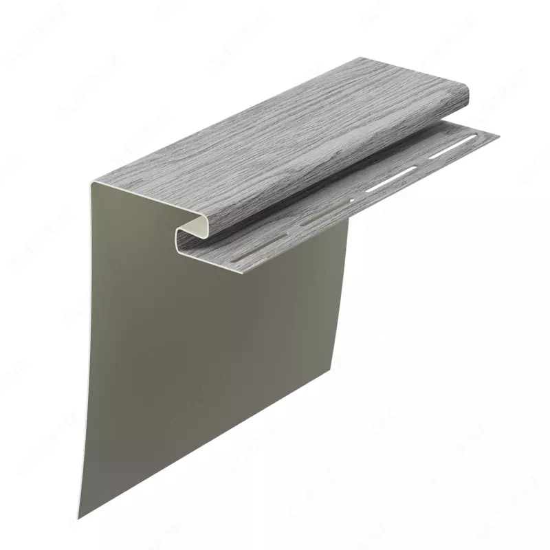 Docke brendining 3 metr uzunlikdagi oyna atrofi profili, kanadskaya bereza rangi