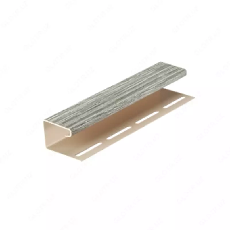 j-профиль 16 мм, цвет канадская береза