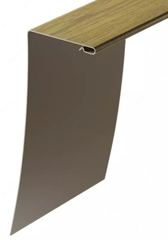 Универсальный околооконный профиль 89/254 мм, миндаль
