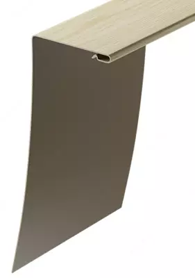 Universal atrof-oyna profili 89/254 mm, Pishgan kashtan rangi