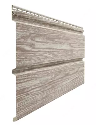 Сайдинг с центральной перфорацией, орех