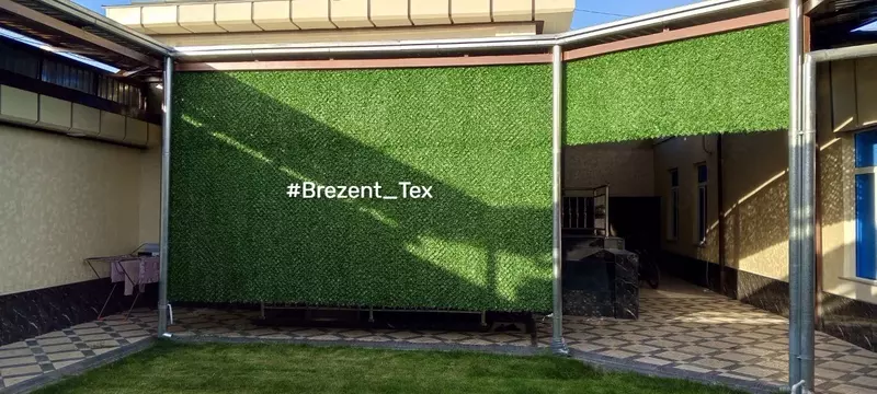 Экозабор зеленый Brezent_tex