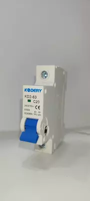 Автоматичекий выключатель KD2-1P - 11 000 сум / шт.