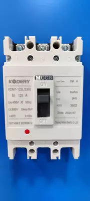 Автоматический выключатель KDM1-125L/3300 125A