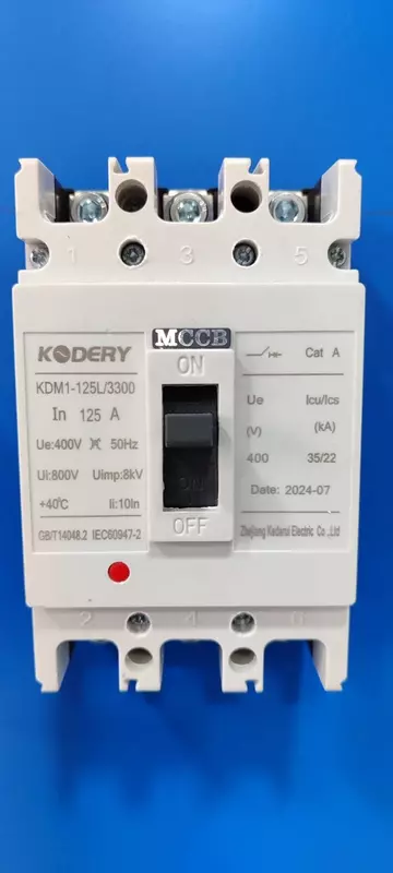 Автоматический выключатель KDM1-125L/3300 125A