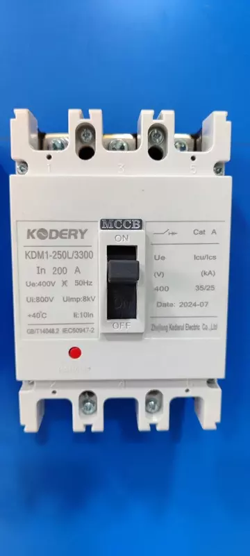Выключатель автоматический KDM1-125L/3300 200A
