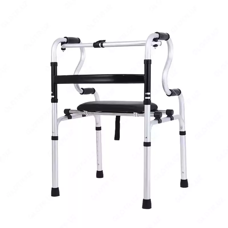 Инвалидный ходунок с сиденьем