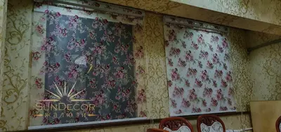 Ikki qatlamli rulonli pardalar SUNDECOR JALYUZI