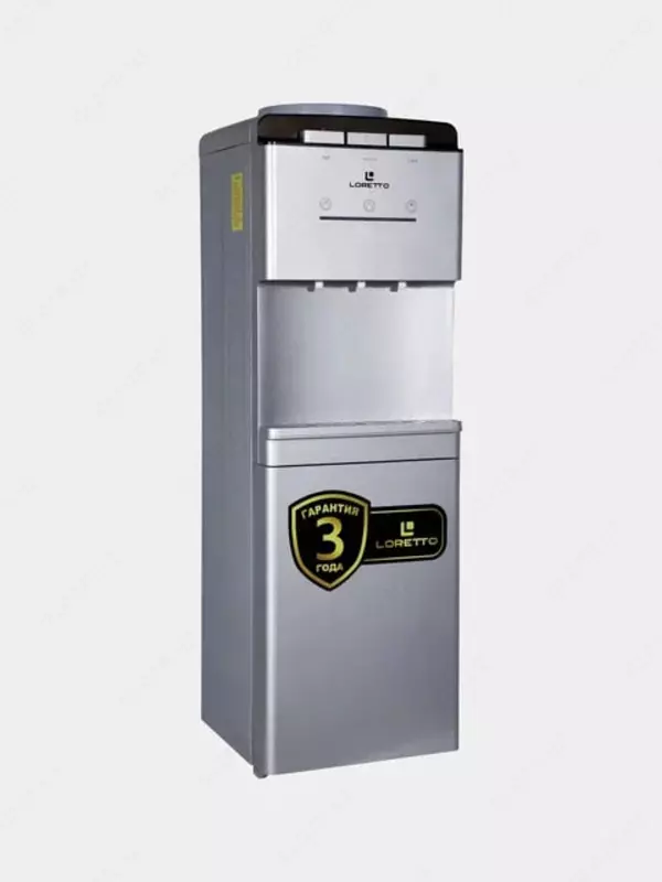 Напольный кулер для воды (компрессорный) "Loretto" LD-103S (Серебристый)