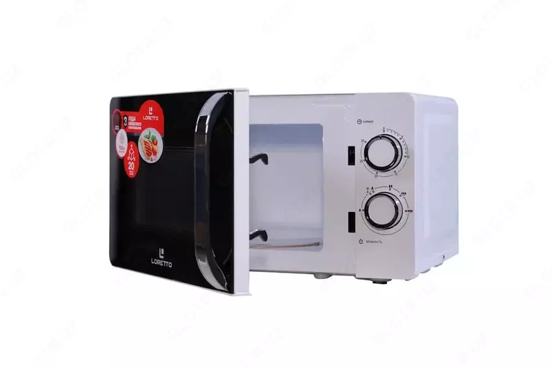 Микроволновая печь (20 л) "Loretto" LM-2101W (Белая/черная) Loretto Узбекистан