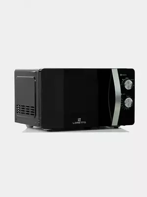 Микроволновая печь (20 л) "Loretto" LM-2102 BL/S (Черная/серебристая) - 992 948.1 сум / комплект