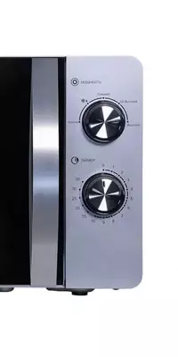 Микроволновая печь (20 л) "Loretto" LM-2102S (Cеребристая/черная) Только в розницу