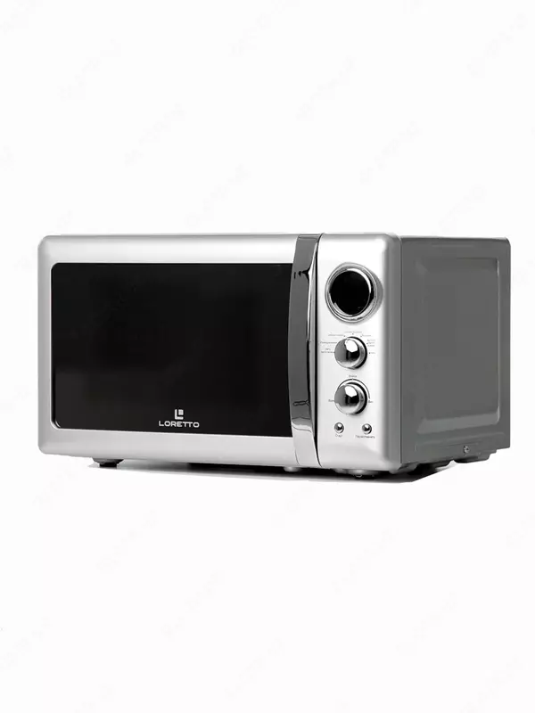 Mikroto'lqinli pech (20 l) "Loretto" LM-2104S (Kumush/qora) Chakana savdo