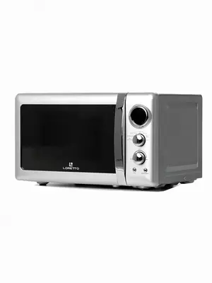 Микроволновая печь (20 л) "Loretto" LM-2104S (Серебристая/черная) Только в розницу
