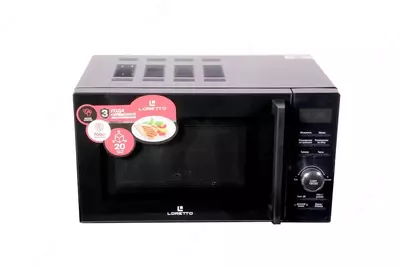 Микроволновая печь (20 л) "Loretto" LM-2105BL (Черная) Только в розницу