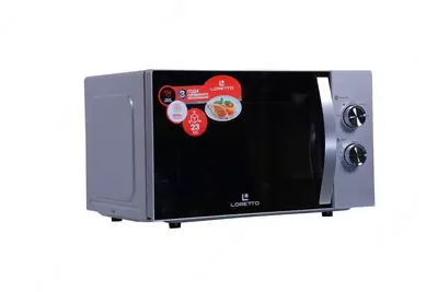 Микроволновая печь (23 л) "Loretto" LM-2302S (Серебристая/черная)
