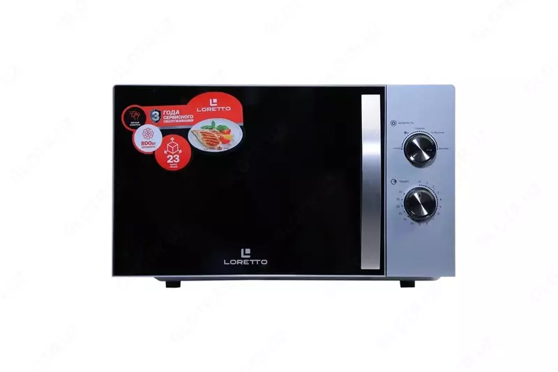 1 220 249.5 so'm Mikroto'lqinli pech (23 l) "Loretto" LM-2302S (Kumush/qora)