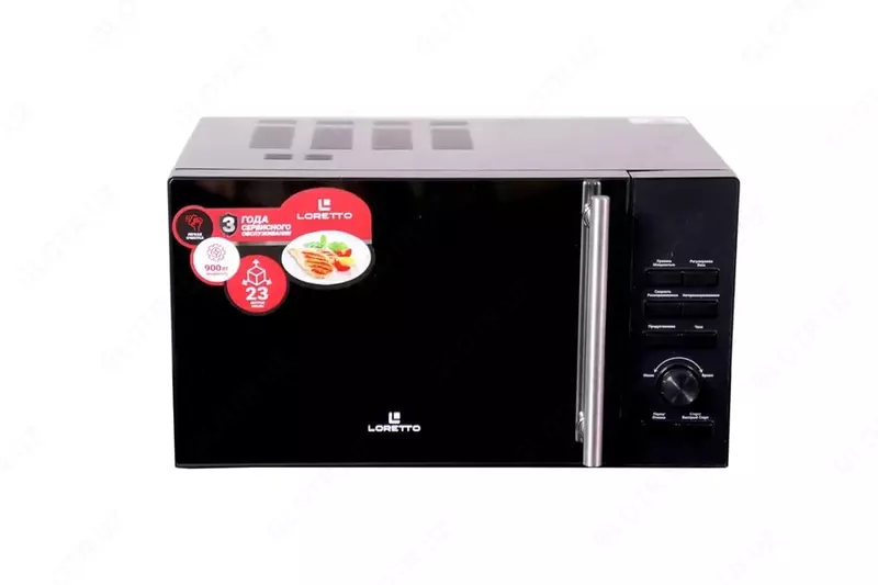 Микроволновая печь (23 л) "Loretto" LM-2306BL (Черная)