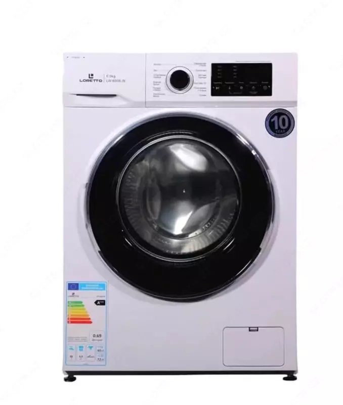 Стиральная машина автомат (6 кг) "Loretto" LW-6006BLDC-W