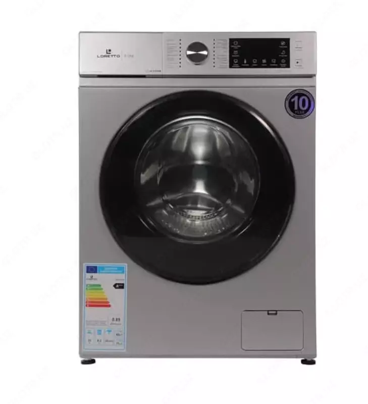 Avtomatik kir yuvish mashinasi (8 kg) "Loretto" LW-8205S
