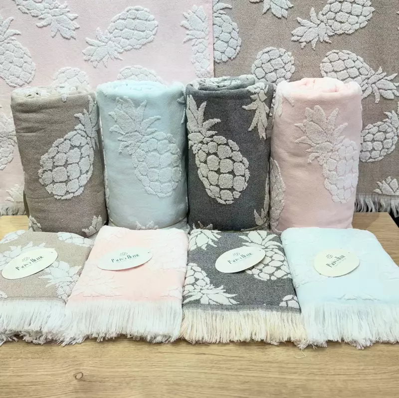 Полотенце для ванны Ананас J359