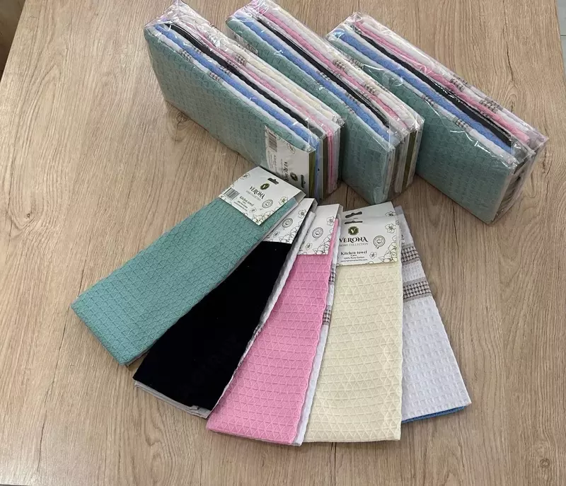 Полотенце Верона Вафли Жакард