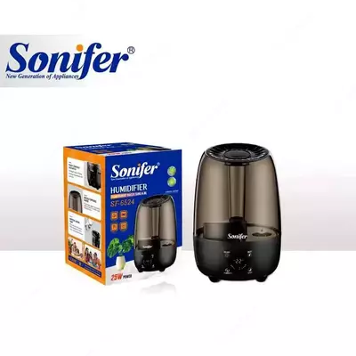 Havo namlagichi (ultratovushli) "SONIFER" SF-6524, 25 Vt (jigarrang/qora)