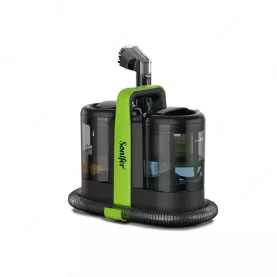 Моющий пылесос "SONIFER" SF-2251, 450W, 0.8 л (Черный/зеленый)