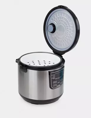 Мультиварка "SONIFER" SF-4012, 900W, объем 5 л (Стальной/черный)