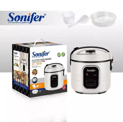Мультиварка "SONIFER" SF-4038, 900W, объем 6 л (Белый/черный)