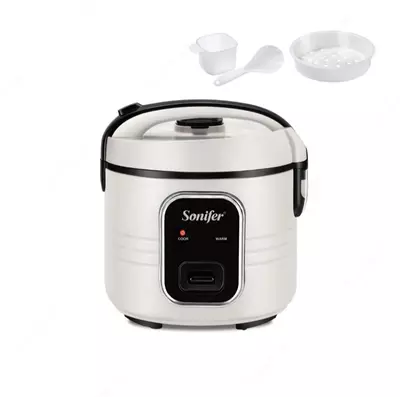 Мультиварка "SONIFER" SF-4038, 900W, объем 6 л (Белый/черный)