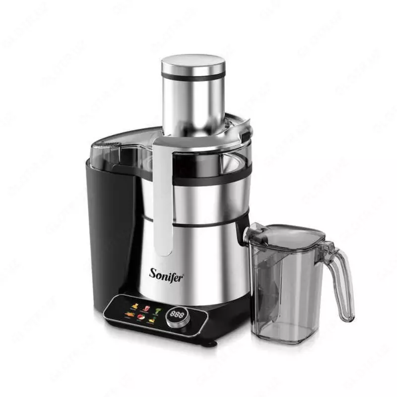 Соковыжималка "SONIFER" SF-5547, 1000W, 1/2 л (Металлик/чёрный)
