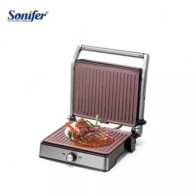 Toster - panjara "SONIFER" SF 6145, 2000 Vt (po'lat/qora)